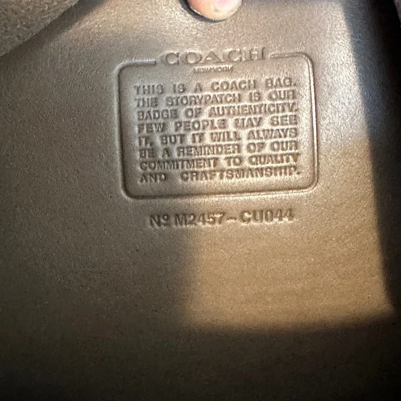 Coach Brooklyn Shoulder Bag 39 - Dark Stone NWT - Picture 7 of 14